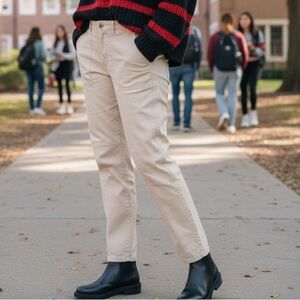 🍌 Banana Republic 🍌Cream Cargo Style Dress Pants - NWOT